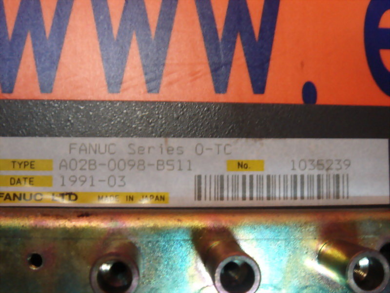 FANUC SERIES O-TC A02B-0098-B511