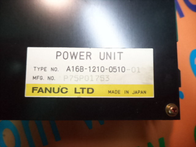 FANUC ファナックパワーユニット。 A16B-1212-0110-01 保証 | yoshi ...