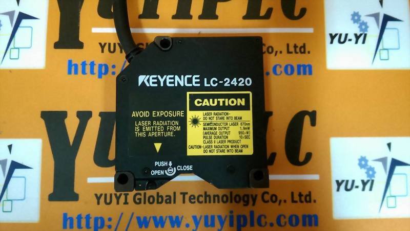 KEYENCE LC-2420 LASER CLASS II DISPLACEMENT SENSOR