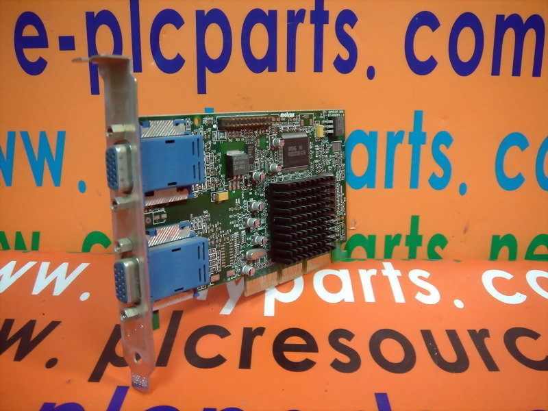 MATROX 971-0302 ET866 DUAL VGA AGP VIDEO CARD