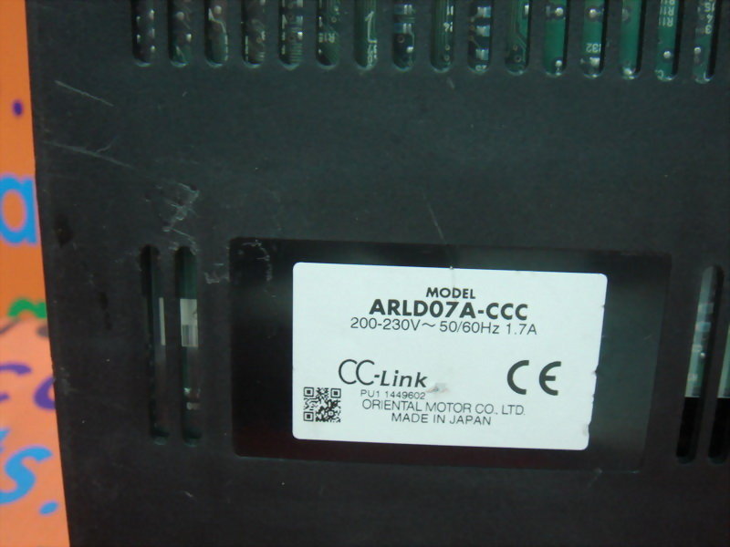 ORIWNTAL MOTOR ARLD07A-CCC