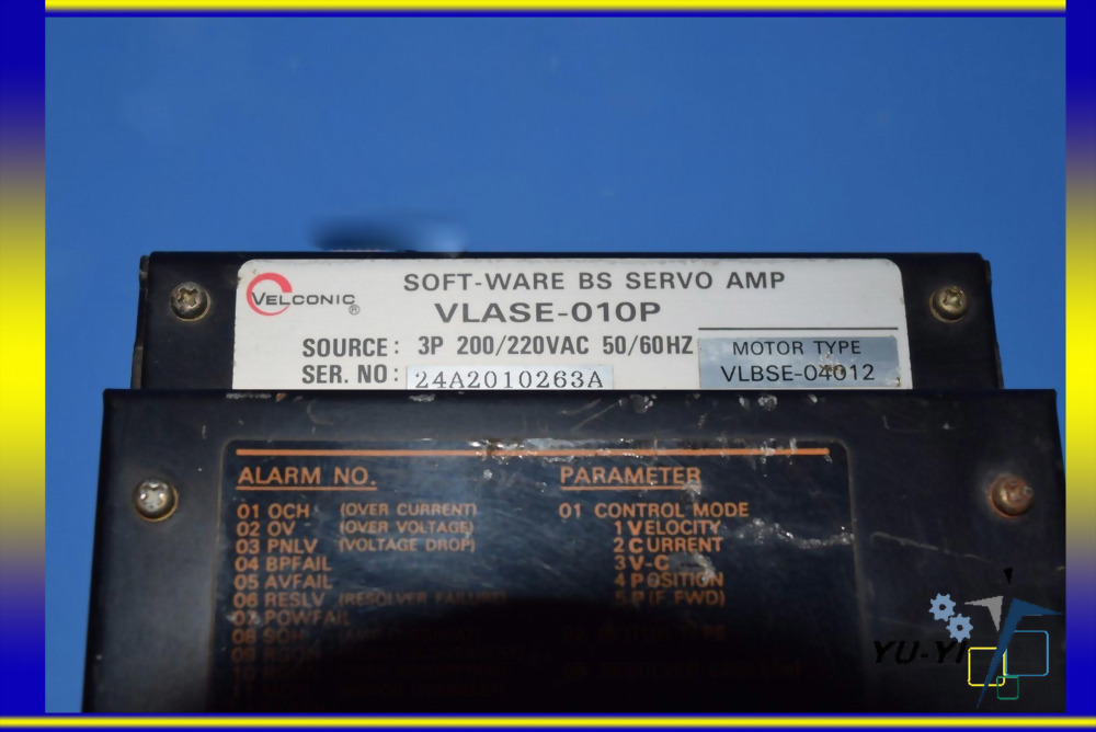 VELCONIC TOEI ELECTRIC | SERVO VLASE-010P VLBSE-04012 DRIVE eBay