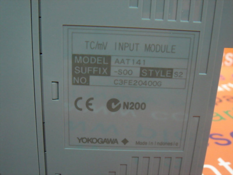 YOKOGAWA，AAT141-S00-S2，TC/MV，INPUT，MODULE