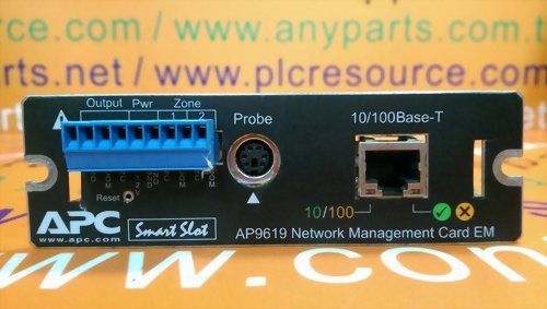 APC NETWORK MANAGEMENT CARD EM AP9619 640-0826B-13