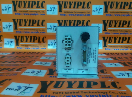 OEM 908736-002 WTU-R S/N: 382 REV .D SERVO AMP MODULE