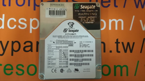SEAGATE SCSI HARD DRIVE ST51080N