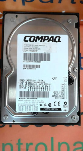 COMPAQ BD009122C6 9.1GB SCSI HARD DRIVE