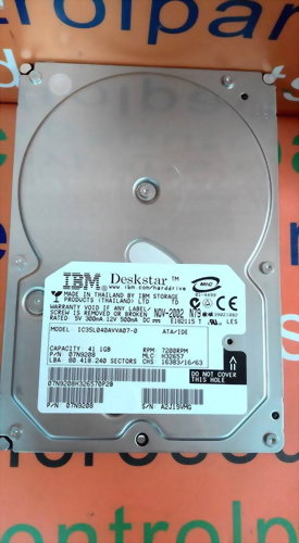 IBM IC35L040AVVA07-0 41.1GB IDE HARD DRIVE