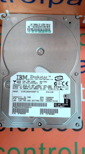IBM IC35L060AVER07-0 61.5GB IDE HARD DRIVE