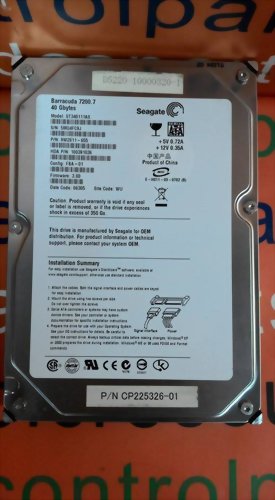 SEAGATE ST340111AS SATA 3.5 40GB HDD WD