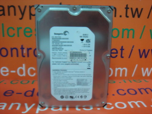 SEAGATE ST3500630AV 500GB IDE HARD DISK