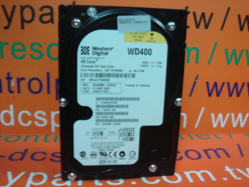WESTERN DIGITAL WD400BB-22HEA0 40GB HARD DISK DRIVE
