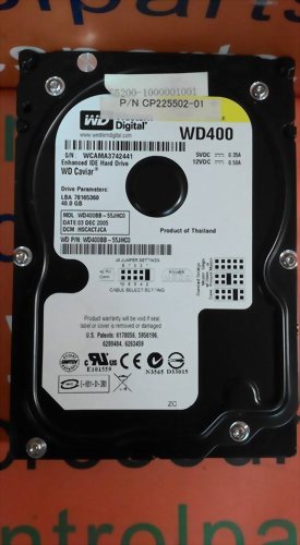 WESTERN DIGITAL WD400BB-55JHC0 IDE 3.5 40GB HDD