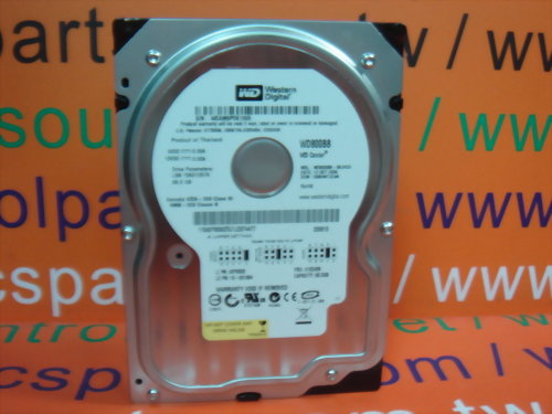 WESTERN DIGITAL WD800BB-08JHC0 80GB HARD DISK DRIVE