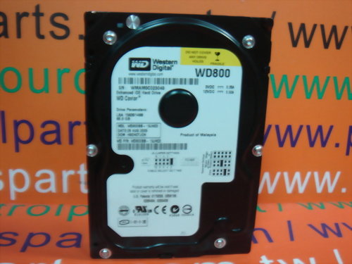 WESTERN DIGITAL WD800BB-19JHC0 80GB HARD DISK DRIVE