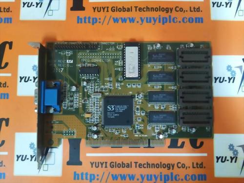 S3 VIRGE/DX ON BOARD Q5C4BB PCI VIDEO CARD RSM-1 94V-0 9736