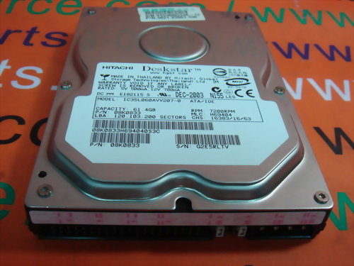 HITACHI IC35L060AVV207-0 / 08K0833