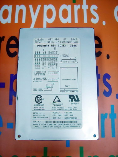HP / HEWLETT HARD DRIVE C3323A 50PIN 1GB