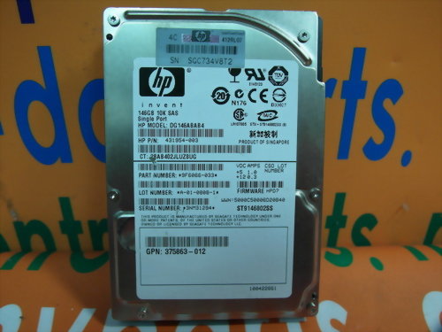 HP DG146ABAB4 HARD DISK