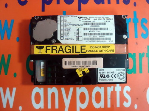 IBM HARD DISK DCHS / 76H5817 / 27H1736 4.5GB / 80PIN