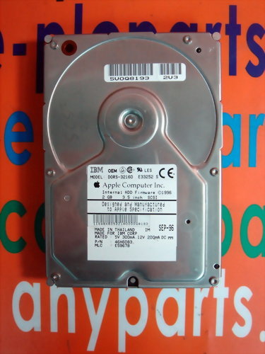 IBM HARD DISK DORS-32160 / 46H6083 2G / 50PIN