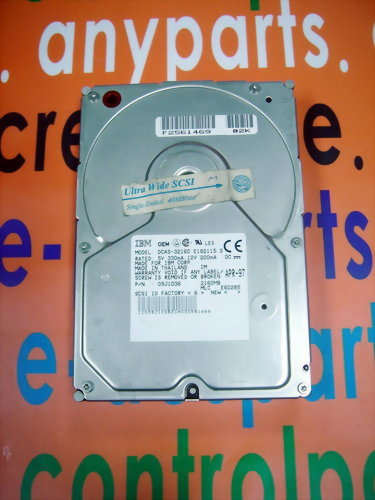 IBM HARD DRIVE DCAS-32160 / 09J1036 68PIN 2.1GB