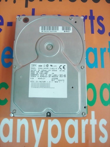 IBM HARD DRIVE DCAS-34330 / 46H6127 4.3GB / 50PIN