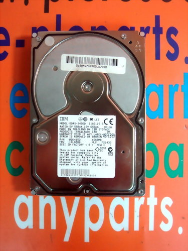 IBM HARD DRIVE DDYS-T36950 / 07N3860 36.7GB / 10000RPM / 80PIN