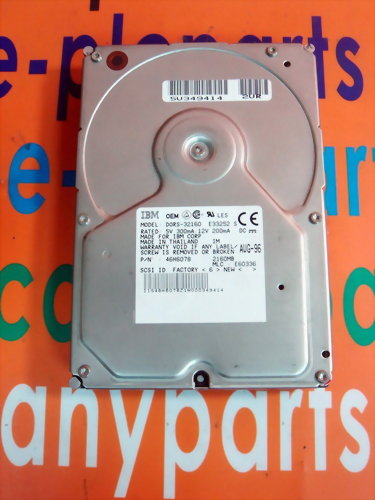 IBM HARD DRIVE DORS-32160 / 46H6078 2160MB / 68PIN
