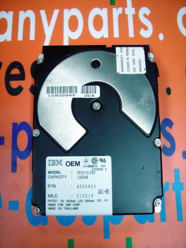 IBM HARD DRIVE DPES-31080 / 85G3623 50PIN 1GB