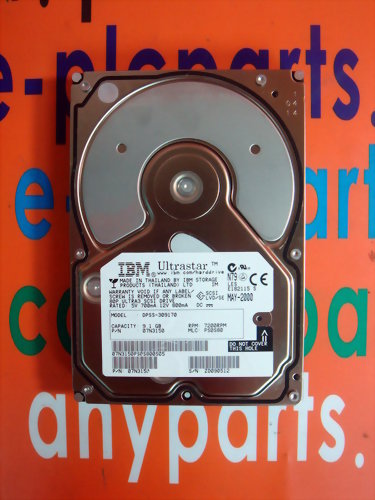 IBM HARD DRIVE DPSS-309170 / 07N3150 9.1GB / 80PIN