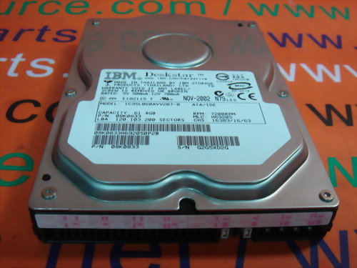 IBM IC35L060AVV207-0 / 08K0833