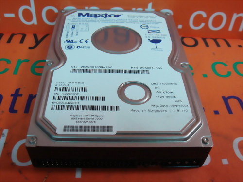 MAXTOR YAR41BWO / 160086528 80GB IDE