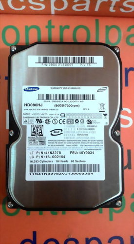 SAMSUNG HD080HJ 80GB HARD DRIVE