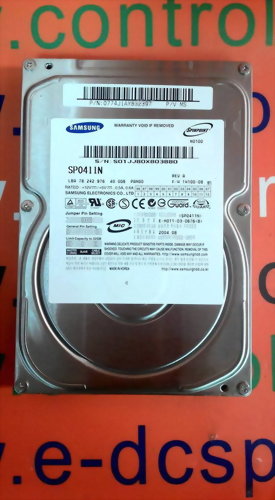 SAMSUNG SP0411N 40GB IDE HDD HARD DRIVE