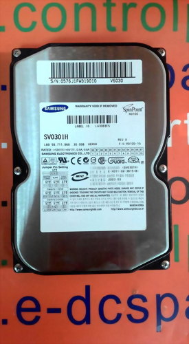 SAMSUNG SV0301H 80GB SATA IDE HARD DRIVE