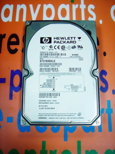 SEAGATE HARD DRIVE ST318404LC / 9N9001-032 18GB 80PIN