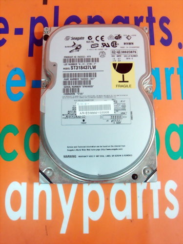 SEAGATE HARD DRIVE ST318437LW / 9U2002-001 18GB / 68PIN / 7200RPM