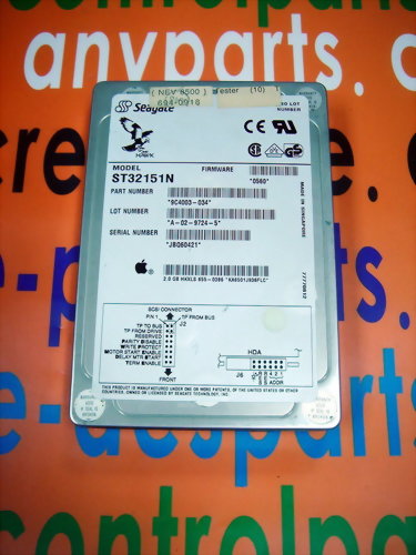 SEAGATE HARD DRIVE ST32151N / 9C4003-034 50PIN 2GB