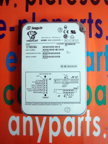 SEAGATE HARD DRIVE ST36530W / 9L1013-306 6GB / 7200RPM / 68PIN
