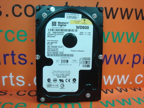 WESTERN DIGITAL WD800BB-00FJA0 80GB IDE