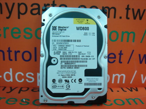 WESTERN DIGITAL WD800LB-60DNA1 80GB IDE
