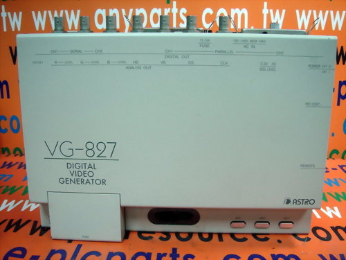 ASTRODESIGN DIGITAL VIDEO GENERATOR VG-827