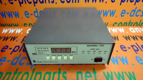 HUGLE ELECTRONICS, IONIZER STATIC MEASURE MODEL 750 SURFACE POTENTIAL (STATIC) MEASURING DEVICE