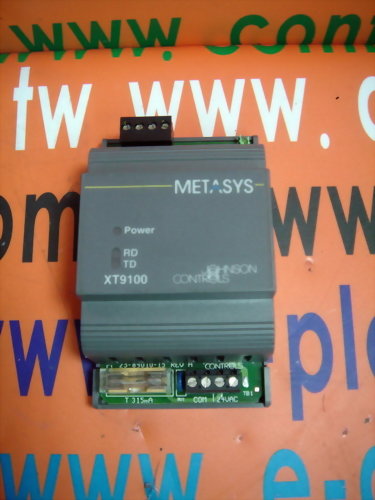 JOHNSON CONTROLS XP9100 EXPANSION FACILITY CONTROL