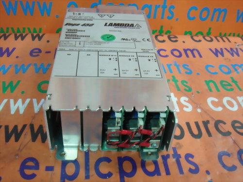 LAMBDA VEGA 450 V400BHP MODULE B1H 5.0 +20A- MODULE C5 24.0V+ 10A- MODULE C5 24.0V + 10A-
