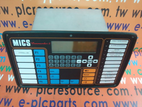 MICS BASE MICS COMMANDER2 P147000 / C99 / 20 N°001011 P.I.E.CPU P109010/