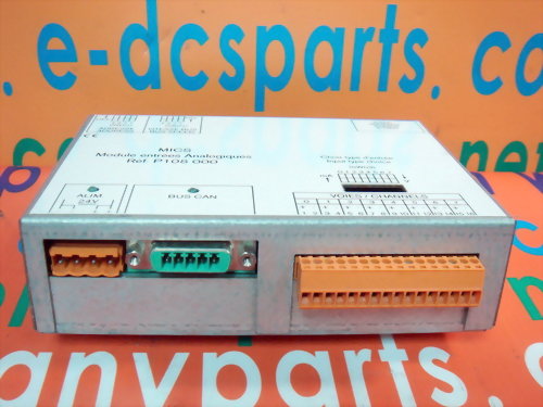 MICS MODULE ENTREES ANALOGQUES REF.P108 000