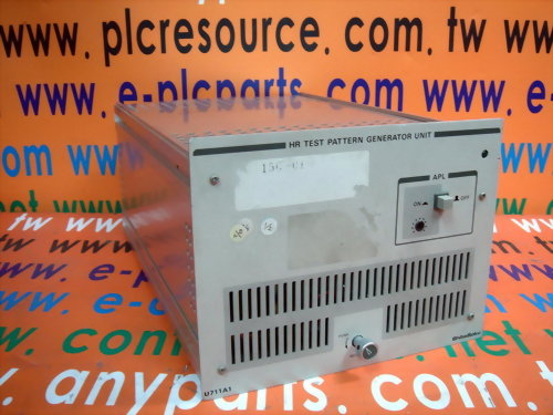 SHIBASOKU U711A1 HR TEST PATTERN GENERATOR UNIT