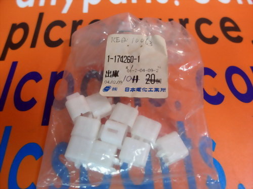 TE CONNECTIVITY 1-174260-1 AUTOMOTIVE CONNECTORS CAP 4P DBL LOCK NATURAL